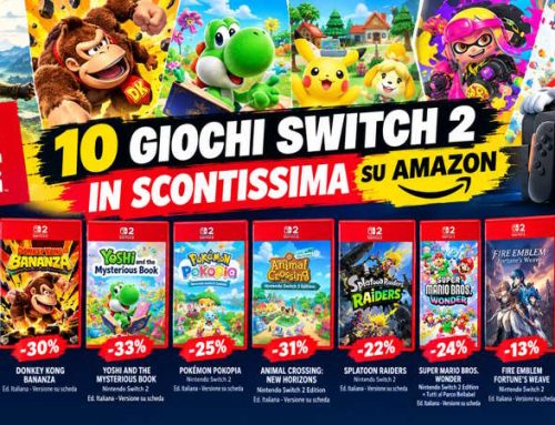 10 giochi Nintendo Switch 2 in super offerta su Amazon: sconti fino al 33%
