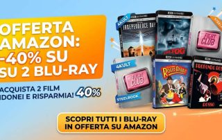 Amazon, sconto del 40% sui Blu-ray: 5 film in 4K da mettere subito nel carrello
