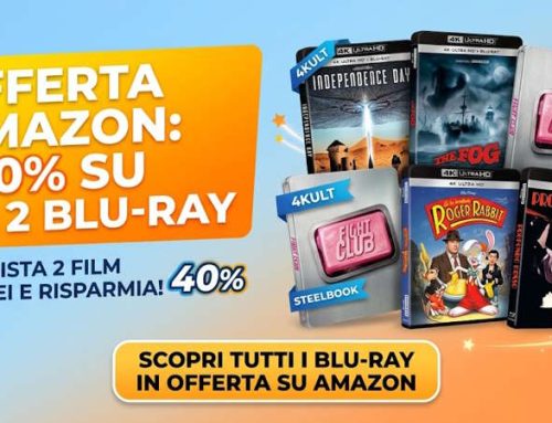 Amazon, sconto del 40% sui Blu-ray: 5 film in 4K da mettere subito nel carrello