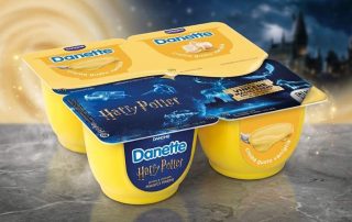 Danette Harry Potter Limited Edition: il dessert magico che cambia colore e nasconde una sorpresa
