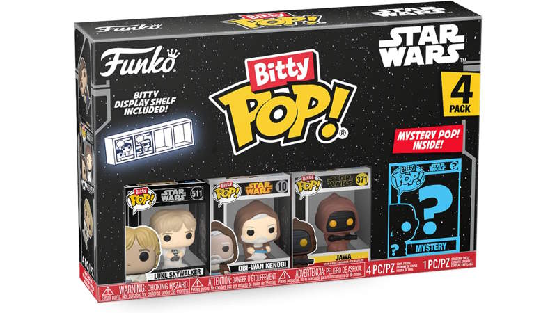 Star Wars, questi Funko Bitty POP! sono tenerissimi: guarda chi c'è insieme a Mando e Darth Vader