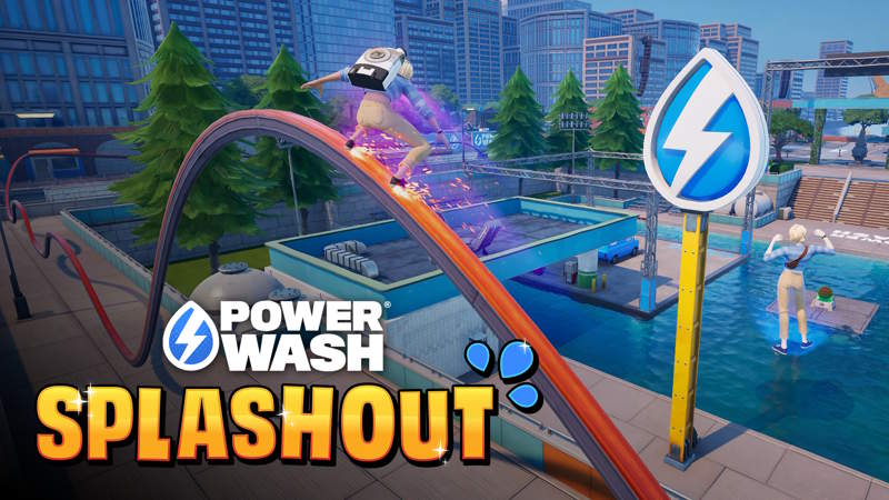 PowerWash Simulator incontra Fortnite: arriva PowerWash SPLASHOUT, il nuovo caos da giocare gratis