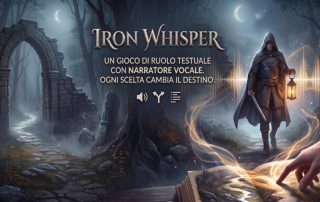 Iron & Whisper: TXT Vocal RPG, il librogame che si ascolta arriva gratis su Google Play