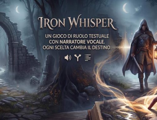 Iron & Whisper: TXT Vocal RPG, il librogame che si ascolta arriva gratis su Google Play