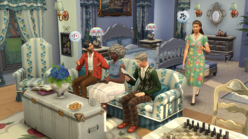 The Sims 4 si aggiorna gratis: nuovi look, arredi inediti e quattro Sims anziani da scoprire