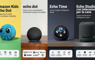 Amazon stravolge Alexa: arrivano 4 nuovi Echo, uno può persino controllare la casa con una videocamera