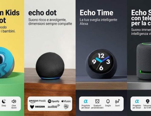 Amazon stravolge Alexa: arrivano 4 nuovi Echo, uno può persino controllare la casa con una videocamera
