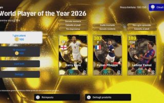 eFootball 2027, arriva il Pool Pallone d’Oro: Yamal, Mbappé e Kane! Pescata Epic con Forlán
