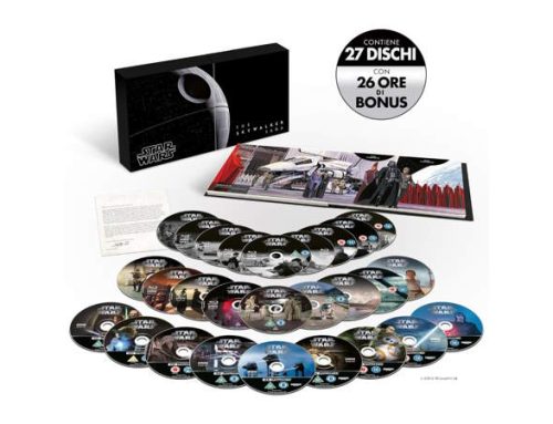 Star Wars, il cofanetto definitivo: 27 dischi 4K per custodire una galassia intera