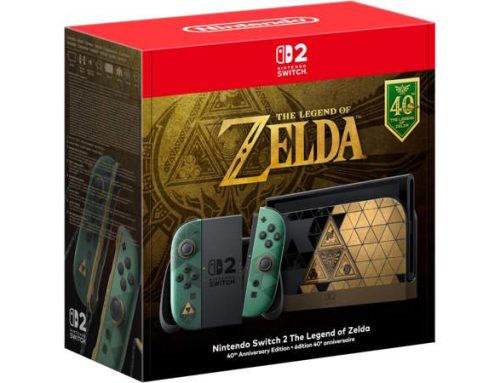 Nintendo Switch 2 Zelda 40° Anniversario, disponibilità limitatissima! E torna anche Ocarina of Time