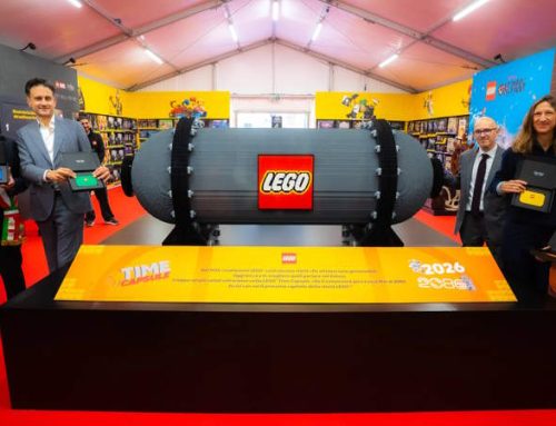 LEGO prepara una sorpresa per il 2086: a Lucca Comics & Games nasce una capsula del tempo che custodirà 5 set speciali!