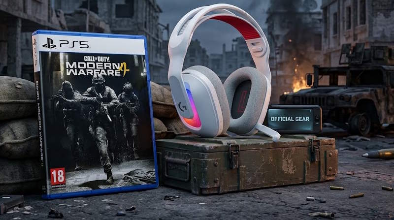 Call of Duty MW4 e cuffie Logitech: 5 bundle in offerta su Amazon, uno è scontato del 34%