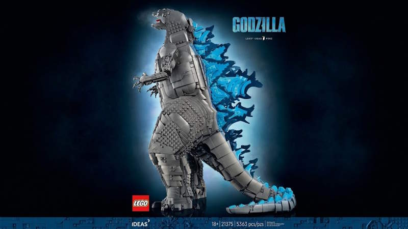 LEGO Godzilla, il Re dei Mostri arriva con 5.360 pezzi: prezzo e data di uscita!