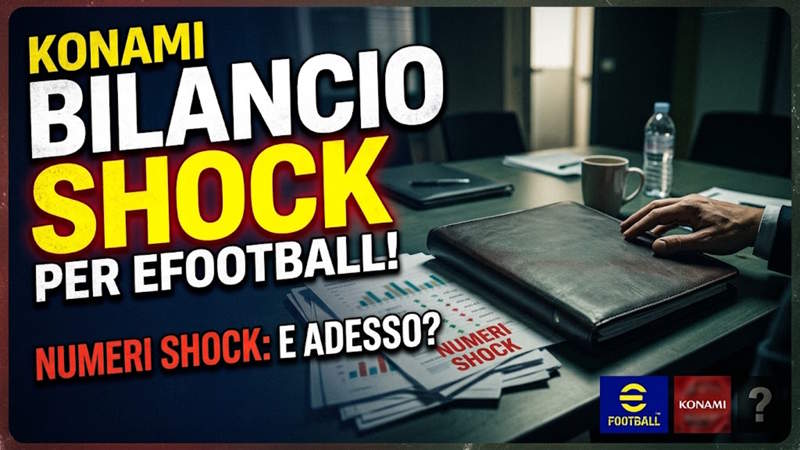 Konami, profitti in crescita del 44%: eFootball ĆØ una miniera d'oro! Ma c'ĆØ un problema..