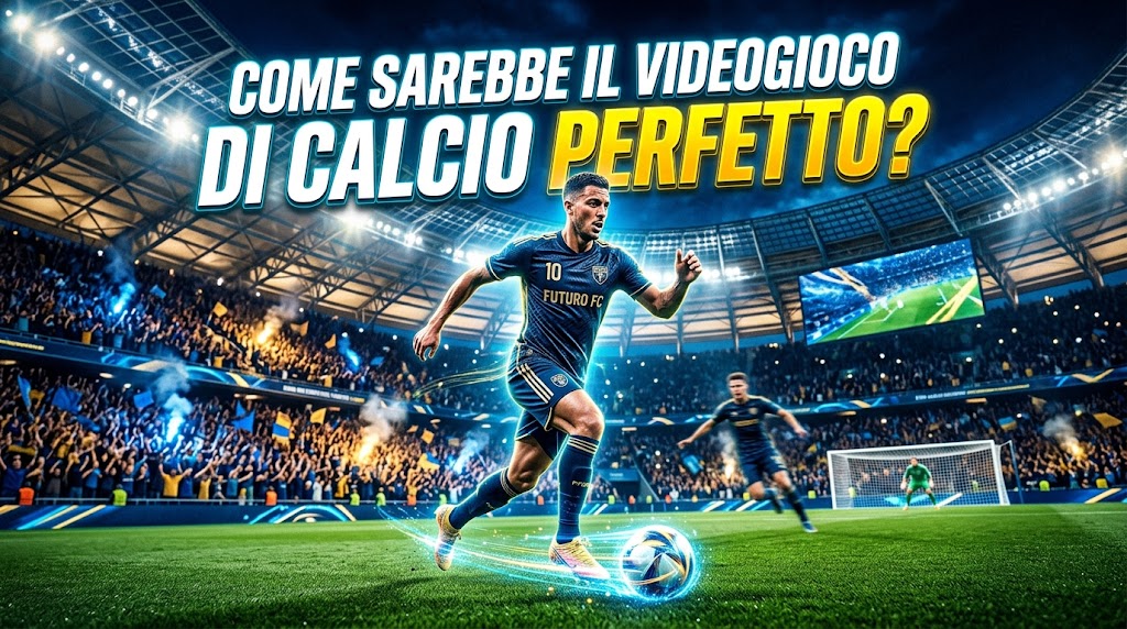 Come sarebbe il VIDEOGIOCO DI CALCIO PERFETTO? Ecco cosa vorremmo!