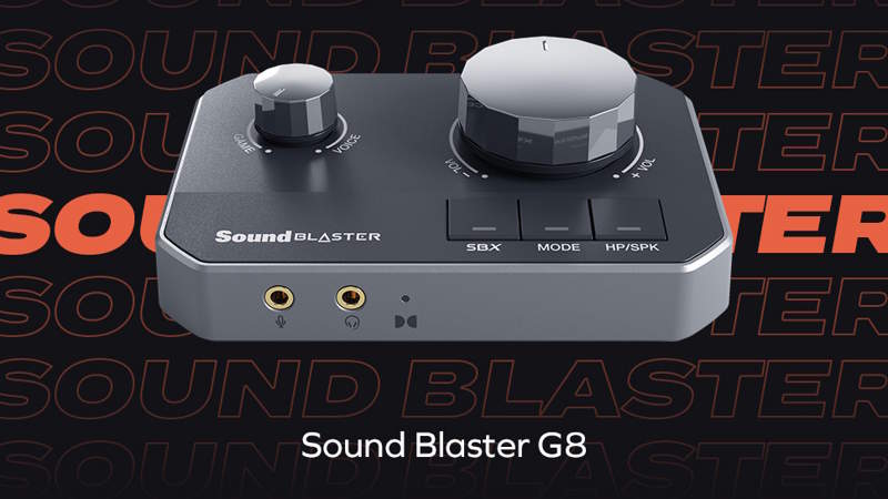 Creative Sound Blaster G8, audio gaming di qualità superiore: su Amazon arriva uno sconto fino al 15%